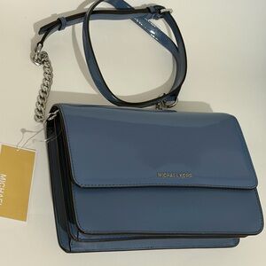 Michael Michael Kors Daniela Large Patent Leather Crossbody